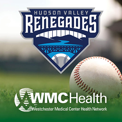Hudson Valley Renegades and WMCHealth are partnering